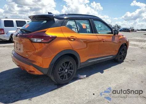 2021 Nissan Kicks Sr из США, поврежденный, VIN 3N1CP5DV2ML549528